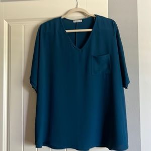EUC Blue Top
